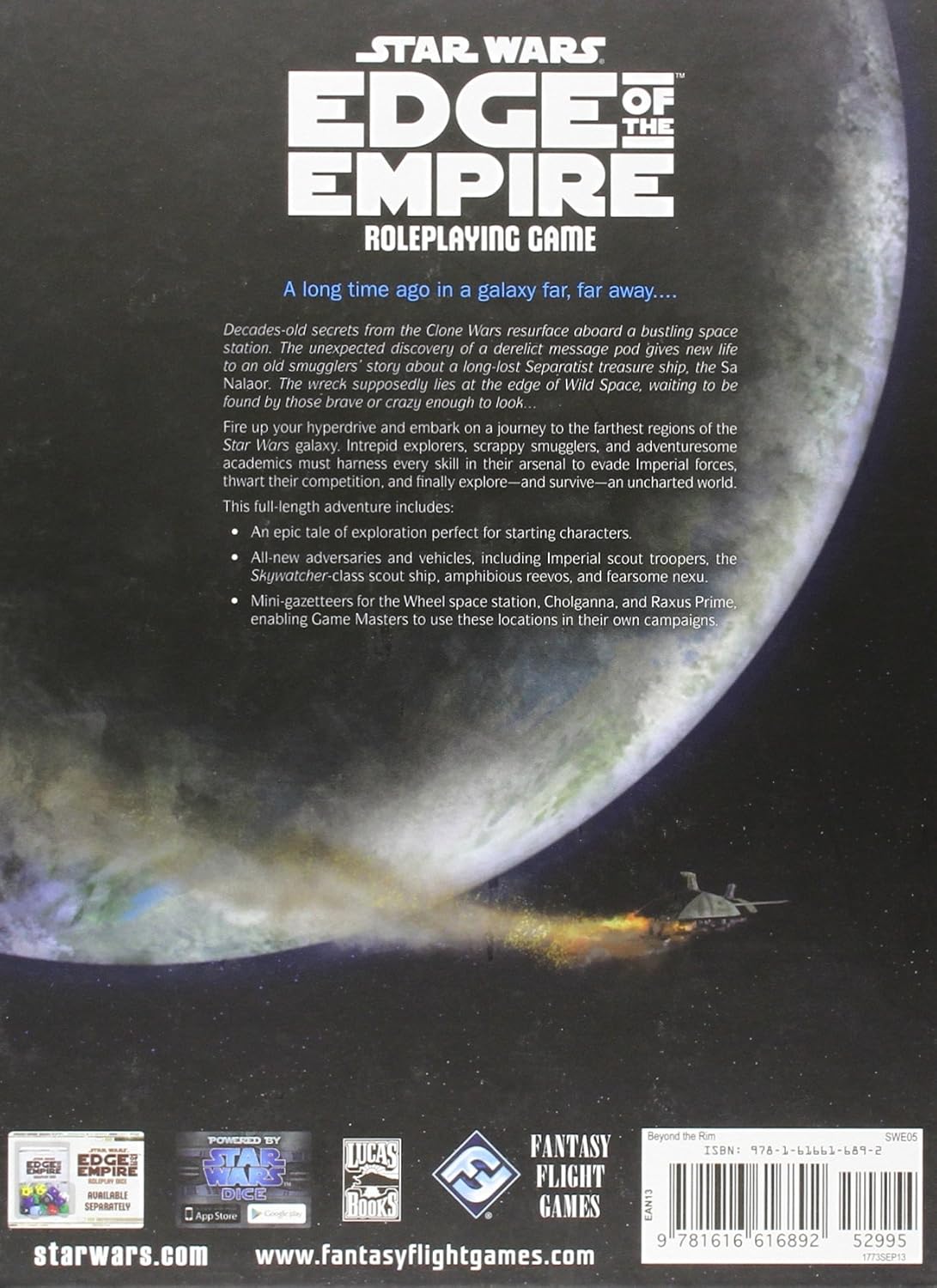 Star Wars Edge of the Empire RPG: Beyond the Rim