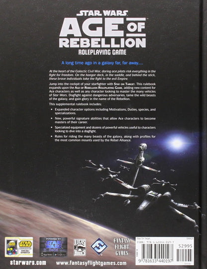 Star Wars Age Of Rebellion Rpg: Stay On Target