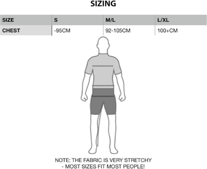 Spatzwear Basez Extreme Baselayer: Black L/Xl