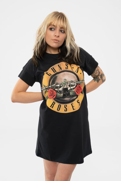 Rock Off officially licensed products Guns N' Roses Classic Band Logo Nightdress