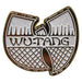 Rock Off officially licensed products Wu-Tang Clan White & Gold Logo Pin Badge One Size