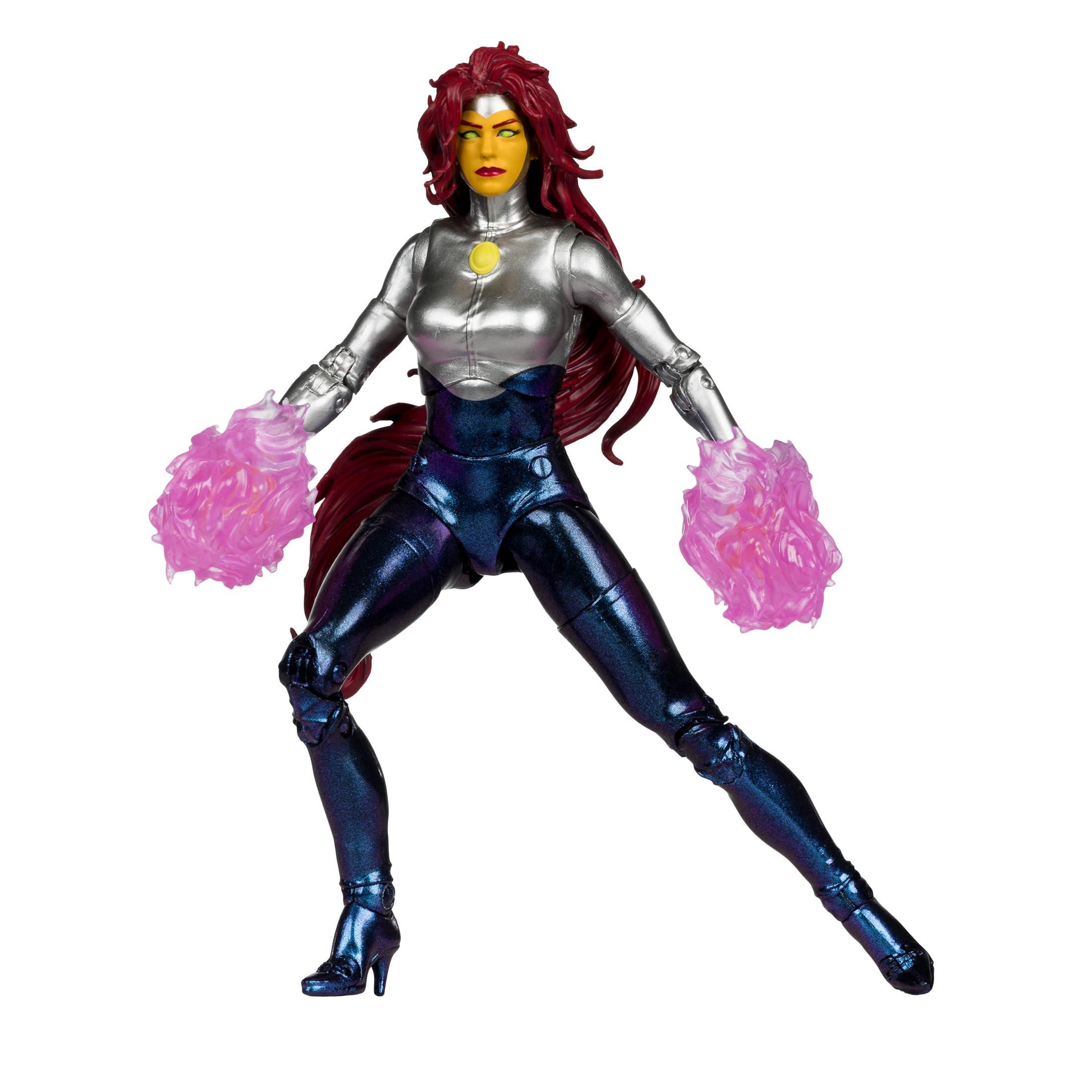 McFarlane DC Direct Blackfire (The New Teen Titans) 7in Action Figure Toys Digital Collectible