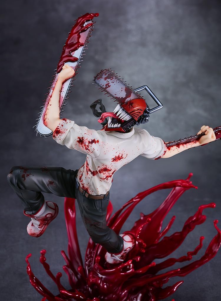 Chain Sawman, 1/7 Scale, Plastic, Pre-Painted Finished Product