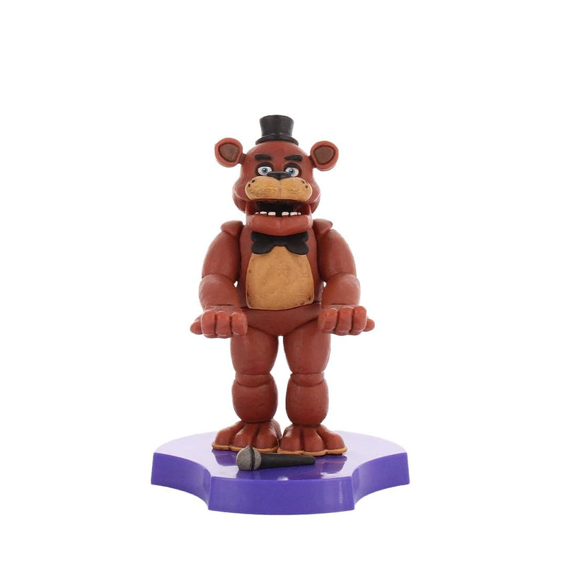 Cableguys Minis Five Nights at Freddy's Freddy Phone Stand & Earbuds Holder - Novelty Phone Stand for Desk Decor and Bedside Accessories, In Ear Headphone Holder for Smartphone & Small Devices