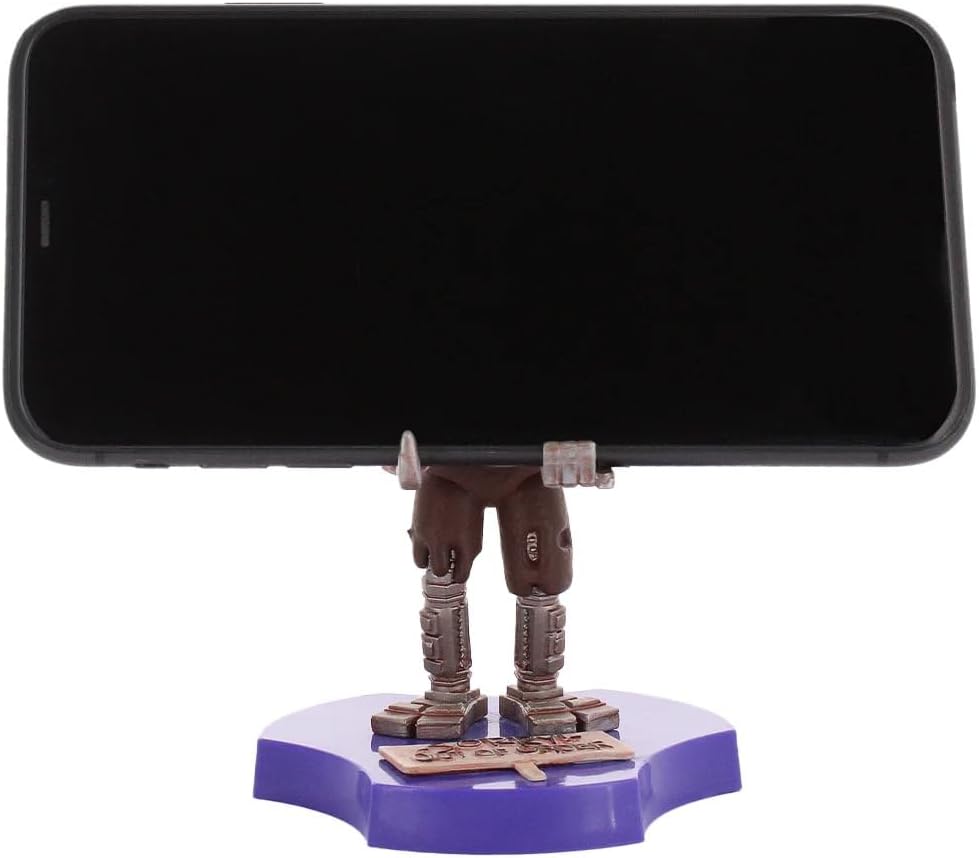 Cableguys Minis Five Nights at Freddy's Foxy Phone Stand & Earbuds Holder - Novelty Phone Stand for Desk Decor and Bedside Accessories, In Ear Headphone Holder for Smartphone & Small Devices