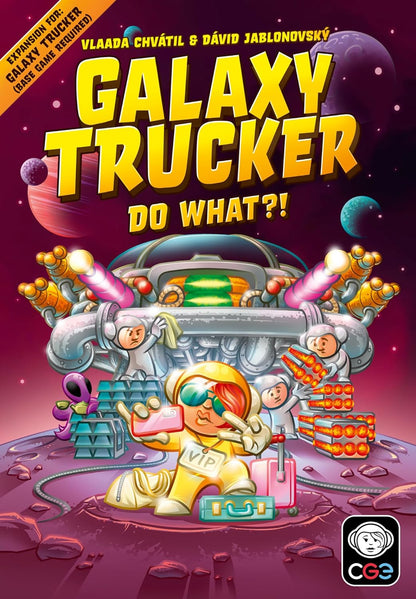Galaxy Trucker: Do What?! Expansion – Hilarious New Cards & Twists for The Classic Space Game
