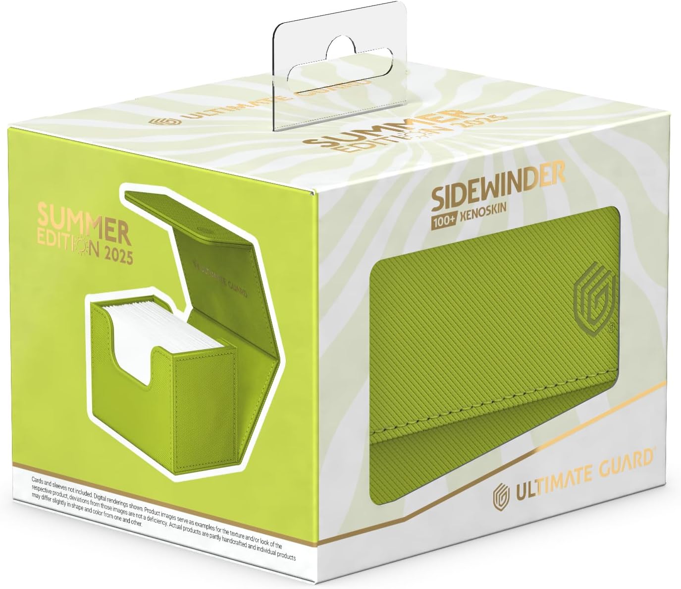 Ultimate Guard Sidewinder 100+ Xenoskin Summer Edition 2025 - Lime