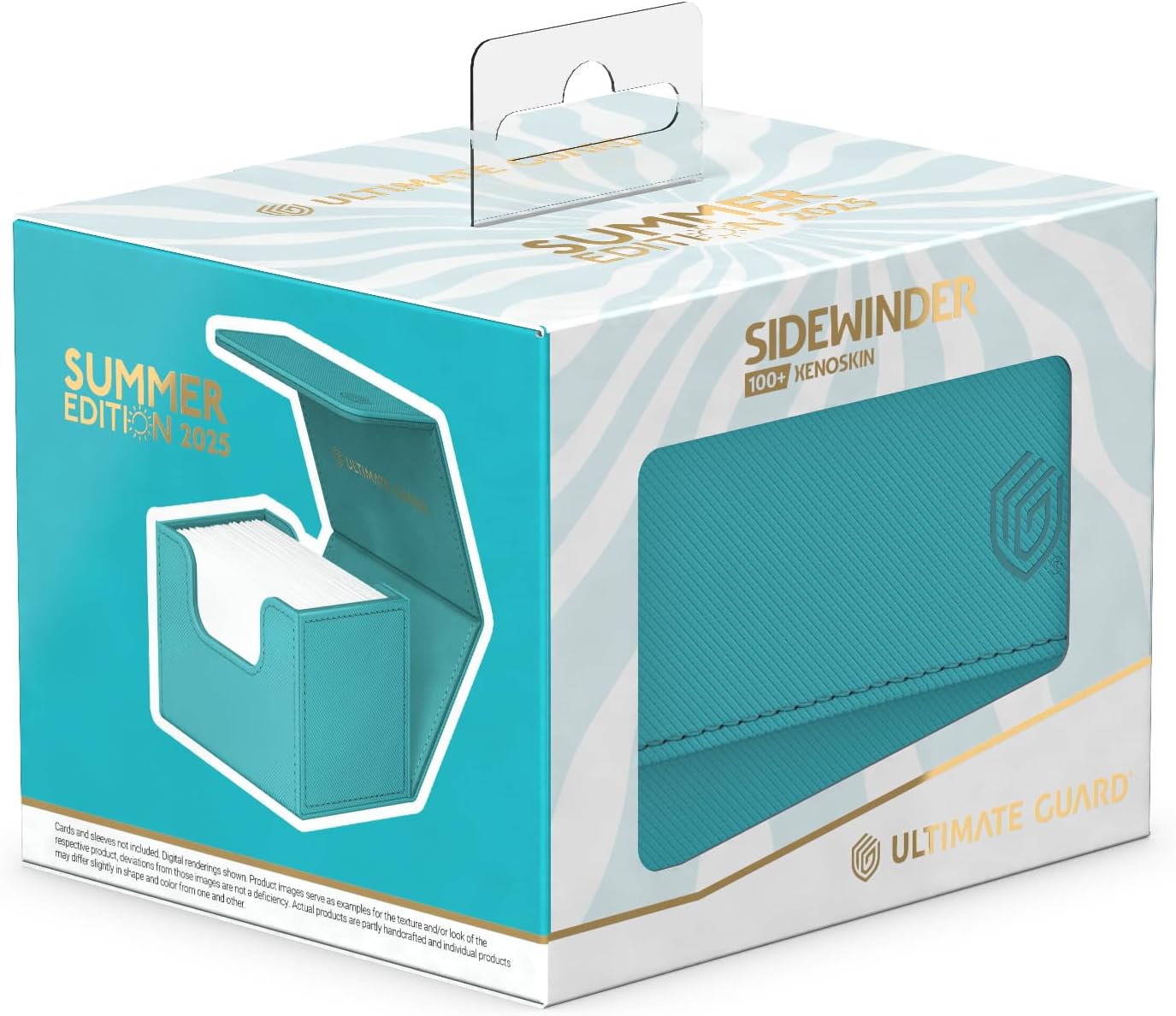 Ultimate Guard Sidewinder 100+ Xenoskin Summer Edition 2025" - Lagoon