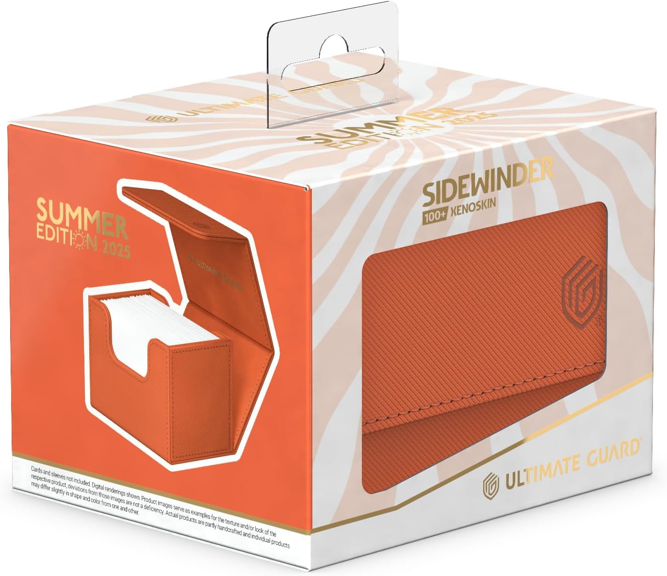 Ultimate Guard Sidewinder 100+ Xenoskin Summer Edition 2025" - Peach