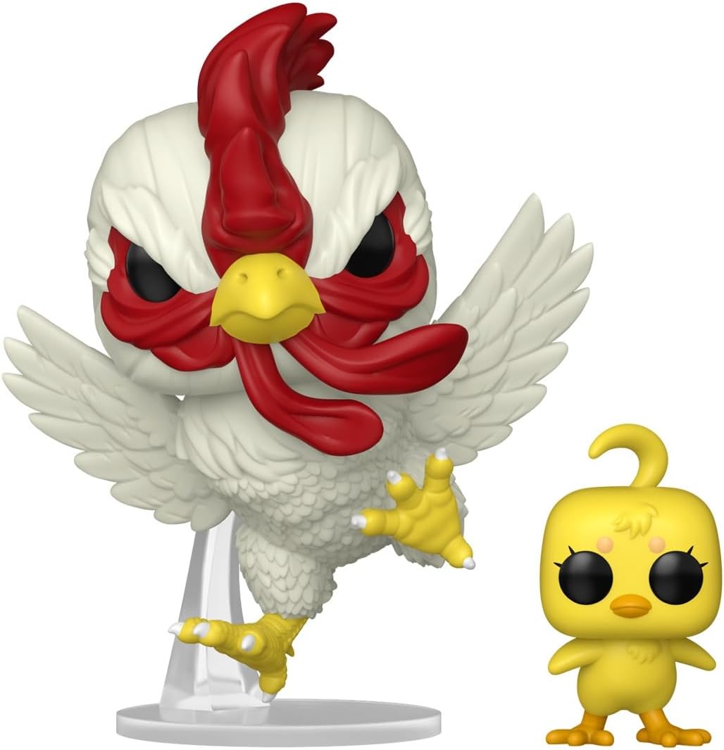 Funko Pop! & Buddy: Rooster Fighter - Keiji & Piyoko - Collectable Vinyl Figure - Gift Idea - Official Merchandise - Toys for Kids & Adults - Anime Fans - Model Figure for Collectors and Display