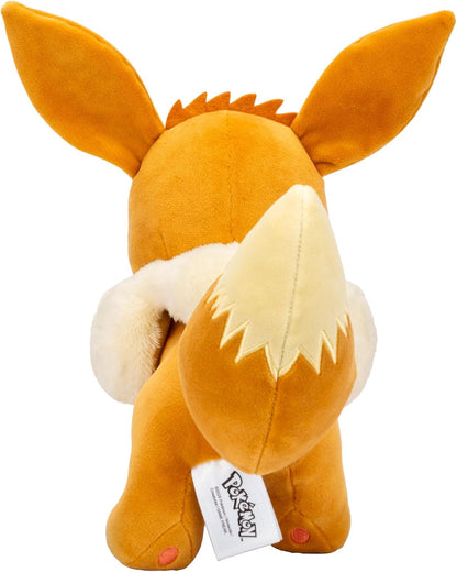 Pokémon Eevee Plush Peluche douce 30,5 cm avec détails authentiques