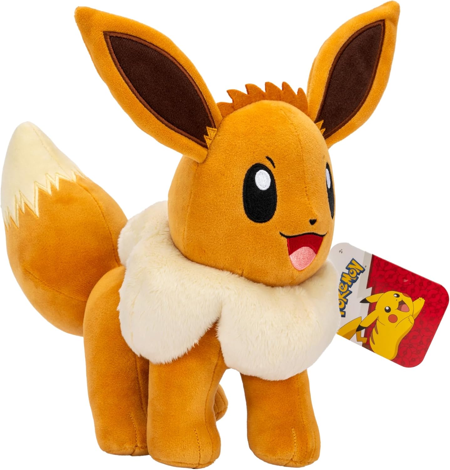 Pokémon Eevee Plush Peluche douce 30,5 cm avec détails authentiques