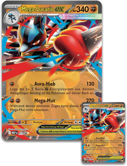 Pokemon TCG - Mega-Lucario ex Figuren Kollektion