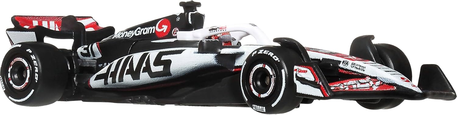 Hot Wheels 1:64 Scale Premium Die-Cast Formula 1 Collectible Toy Race Car with Real Riders Tires & Metal/Metal Body & Chassis (Styles May Vary