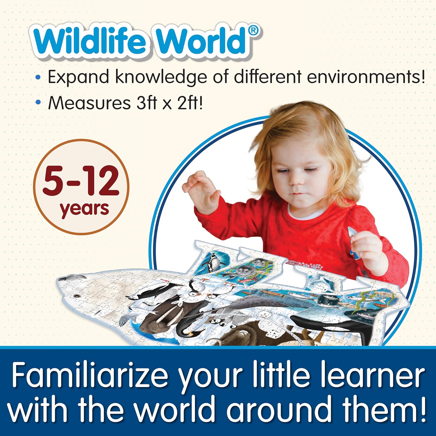 The Learning Journey U225707 200 Piece Jigsaw Puzzle, One Size,  Possible Colors: White, Blue, Gray