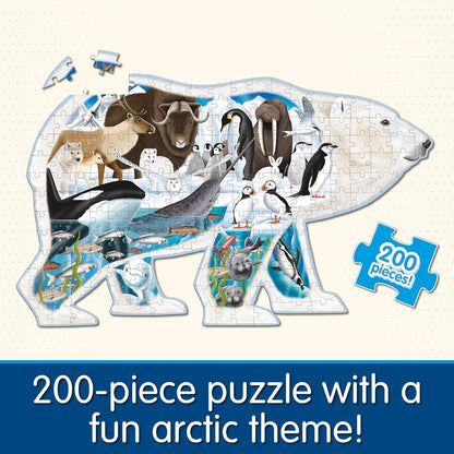 The Learning Journey U225707 200 Piece Jigsaw Puzzle, One Size,  Possible Colors: White, Blue, Gray