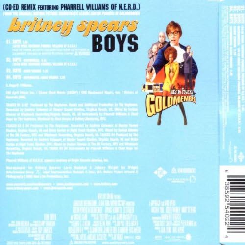 Boys (Co-Ed Remix Featuring Pharrell Williams Of N.E.R.D.)