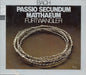 Bach;Passio Secundum Matth