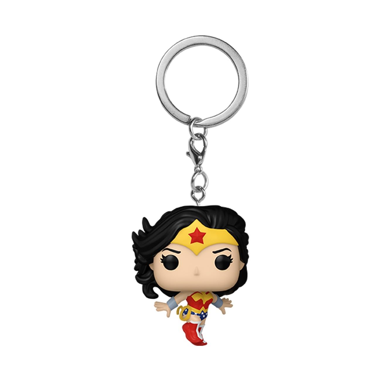 Funko Pop! Keychain: DC New Classics – Wonder Woman - DC Comics Novelty Keyring - Collectable Mini Figure - Stocking Filler - Gift Idea - Official Merchandise - Superheroes Fans - Backpack Decor