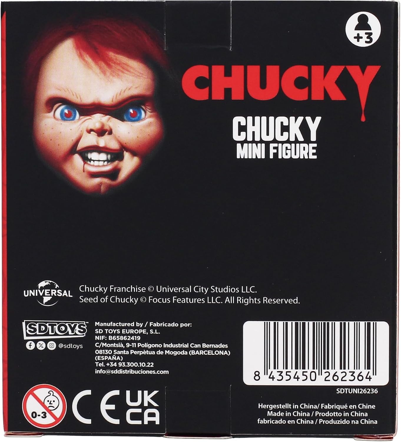 SD Toys Chucky pokis figurine
