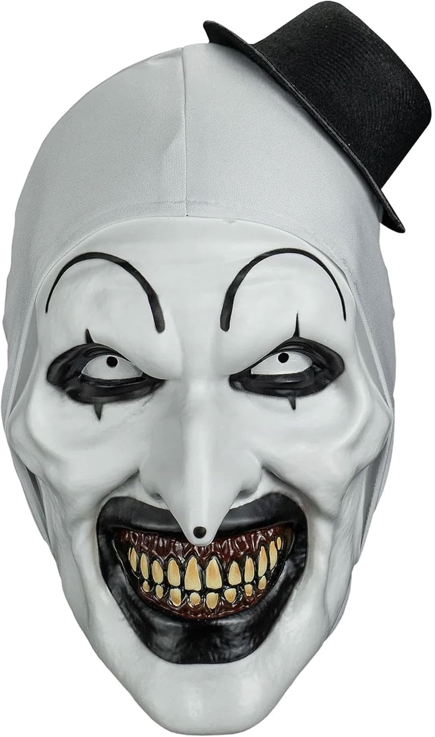 Trick Or Treat Studios Terrifier 2 Art The Clown Deluxe Injection Mask, Multi-Colour