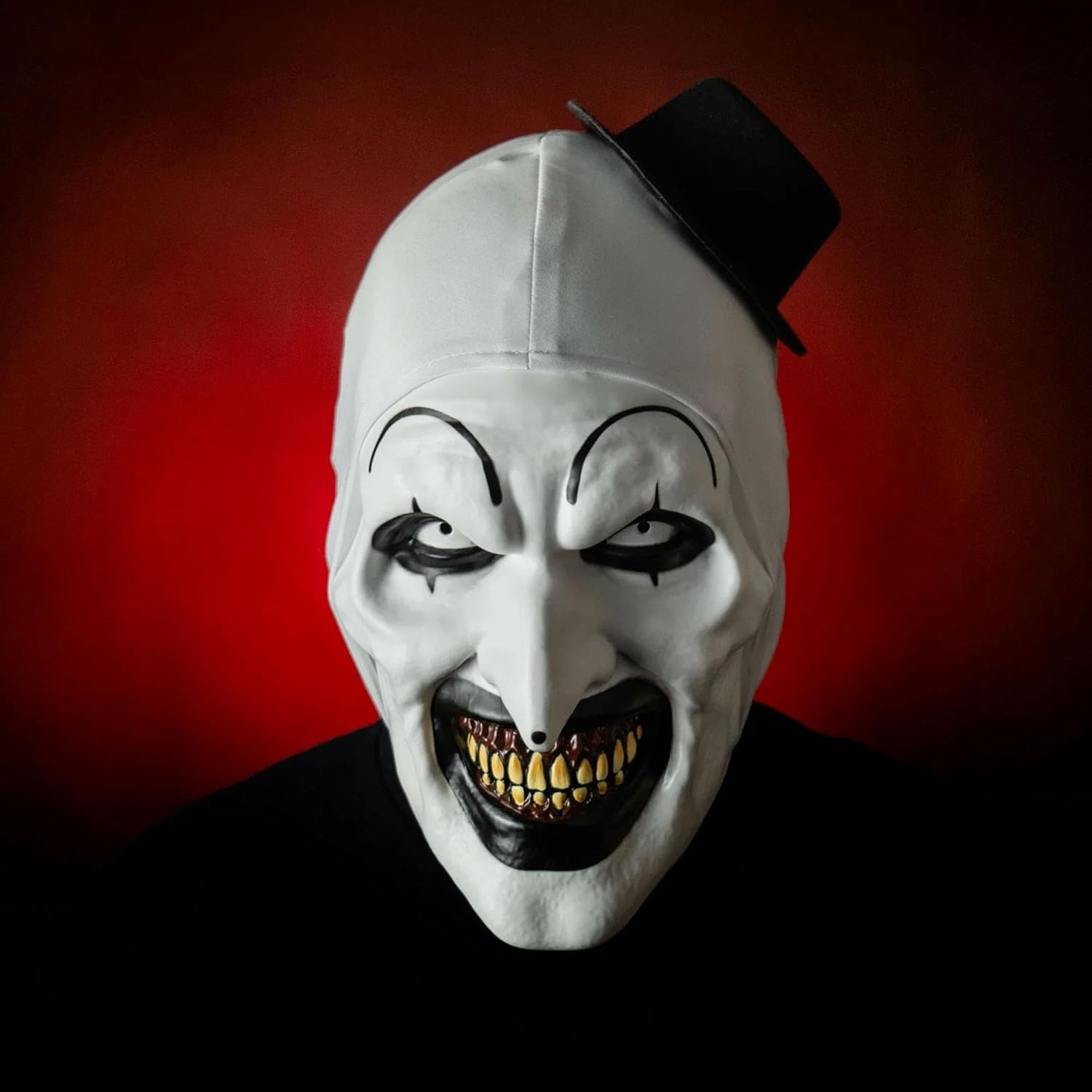 Trick Or Treat Studios Terrifier 2 Art The Clown Deluxe Injection Mask, Multi-Colour