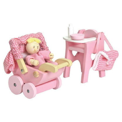 Le Toy Van Poppenhuismeubels Babyset - Hout