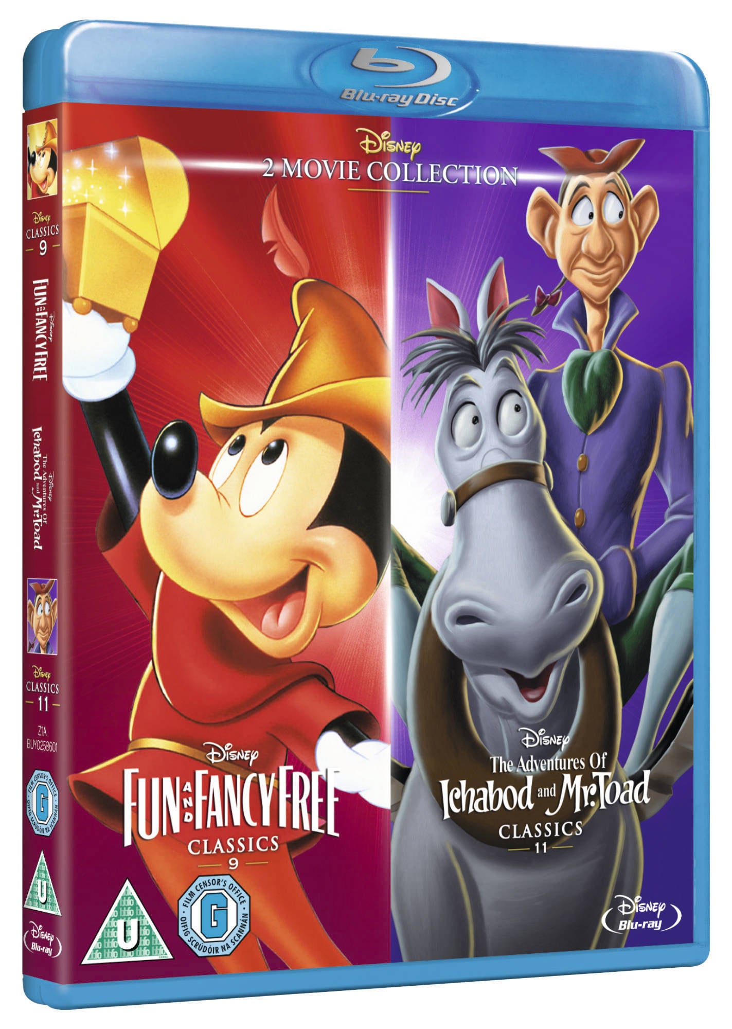 Fun and Fancy Free/The Adventures of Ichabod and Mr. Toad