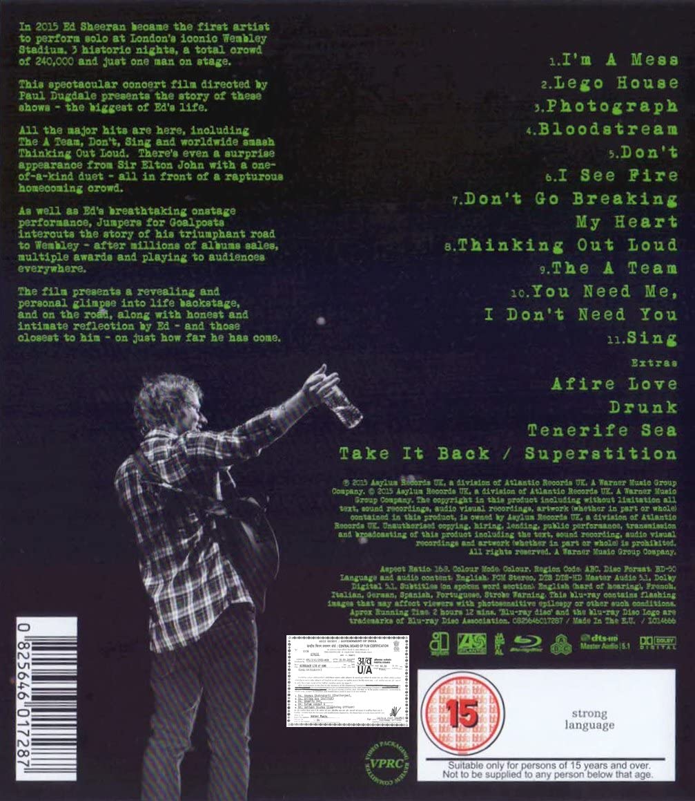 Jumpers for Goalposts Live at Wembley Stadium