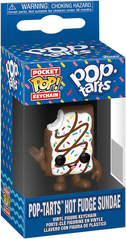 Funko Pop! Keychain: Kelloggs Pop Tarts - Hot Fudge Sundae - Novelty Keyring - Collectable Mini Figure - Stocking Filler - Gift Idea - Official Merchandise - Ad Icons Fans