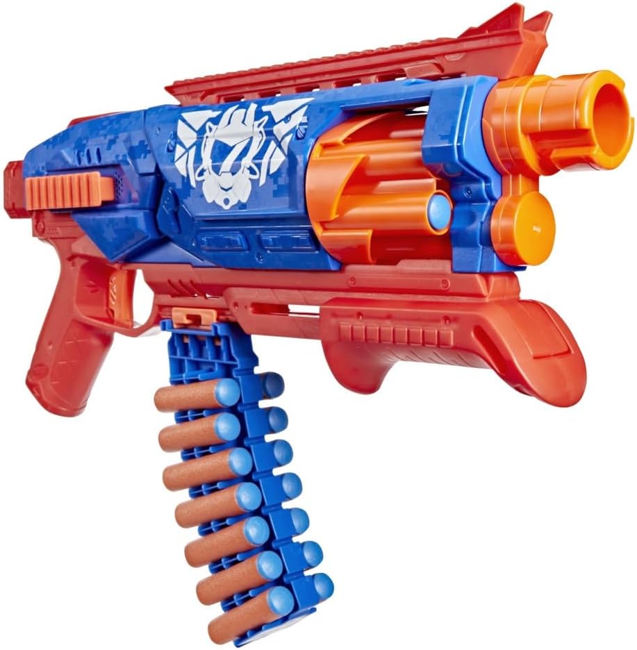 Hasbro Nerf Loadout Phantom Blitz Recon Blaster Blaster Phantom Blitz Recone, Dart Storage Accessories, Rotation 6 Darts, 14 Darts N14 Darts, Toys and Gifts for Kids