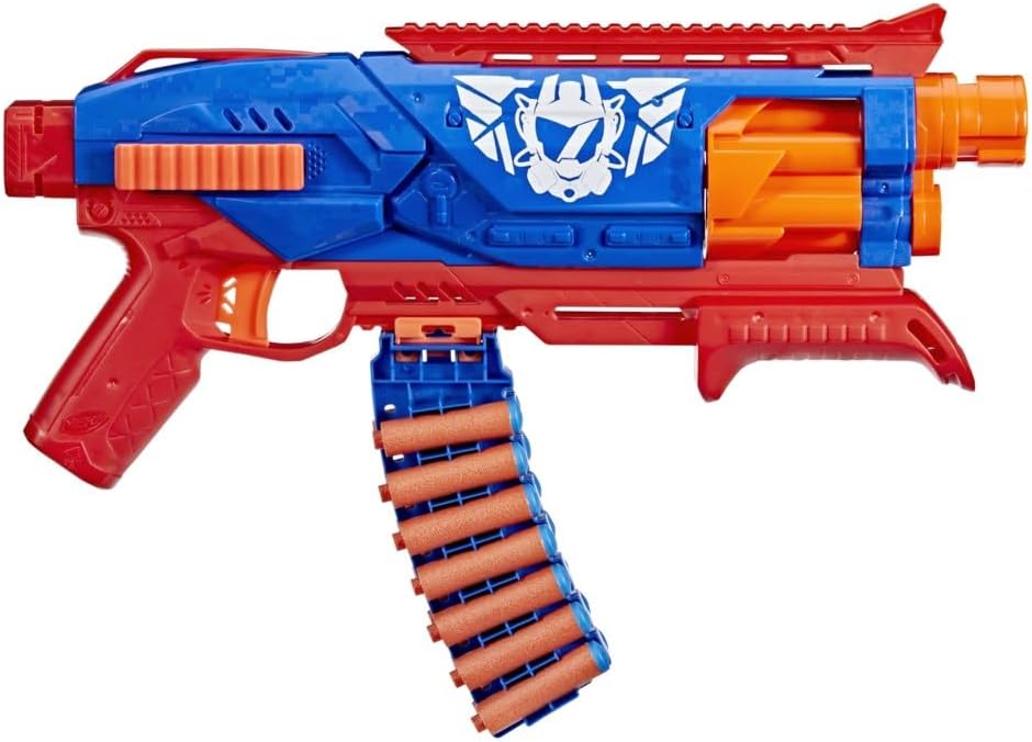 Hasbro Nerf Loadout Phantom Blitz Recon Blaster Blaster Phantom Blitz Recone, Dart Storage Accessories, Rotation 6 Darts, 14 Darts N14 Darts, Toys and Gifts for Kids