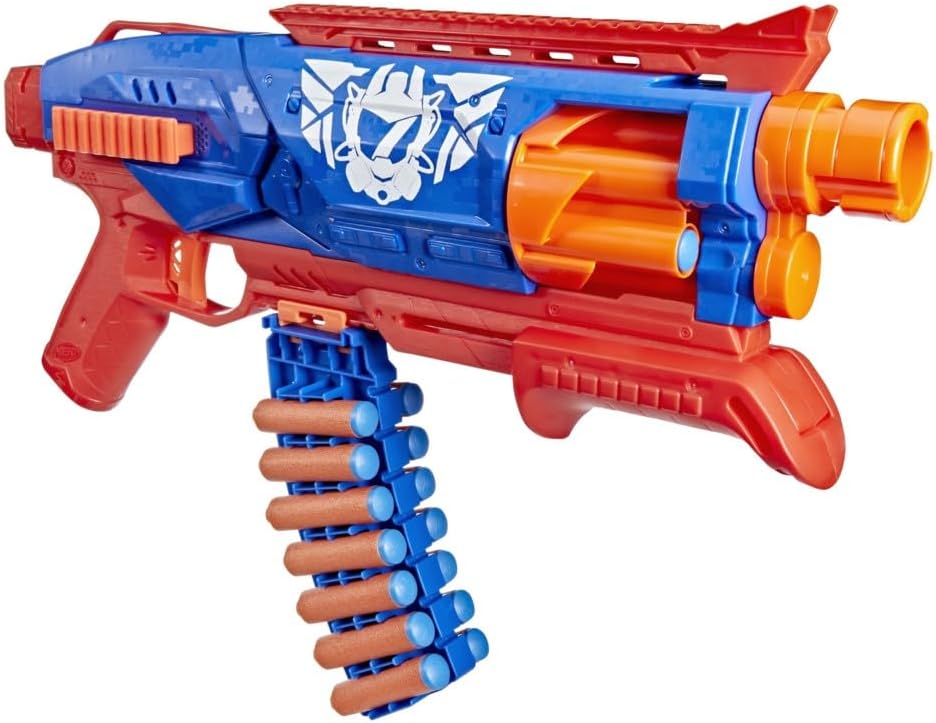Hasbro Nerf Loadout Phantom Blitz Recon Blaster Blaster Phantom Blitz Recone, Dart Storage Accessories, Rotation 6 Darts, 14 Darts N14 Darts, Toys and Gifts for Kids