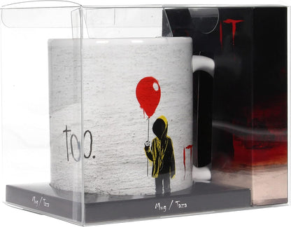 SD Toys - You'll Float Too Mug Set + Metal Keychain Gift IT