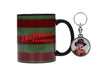 SD Toys - Freddy Colors Mug Set + Metallic Keychain Gift Nightmare on Elm Street