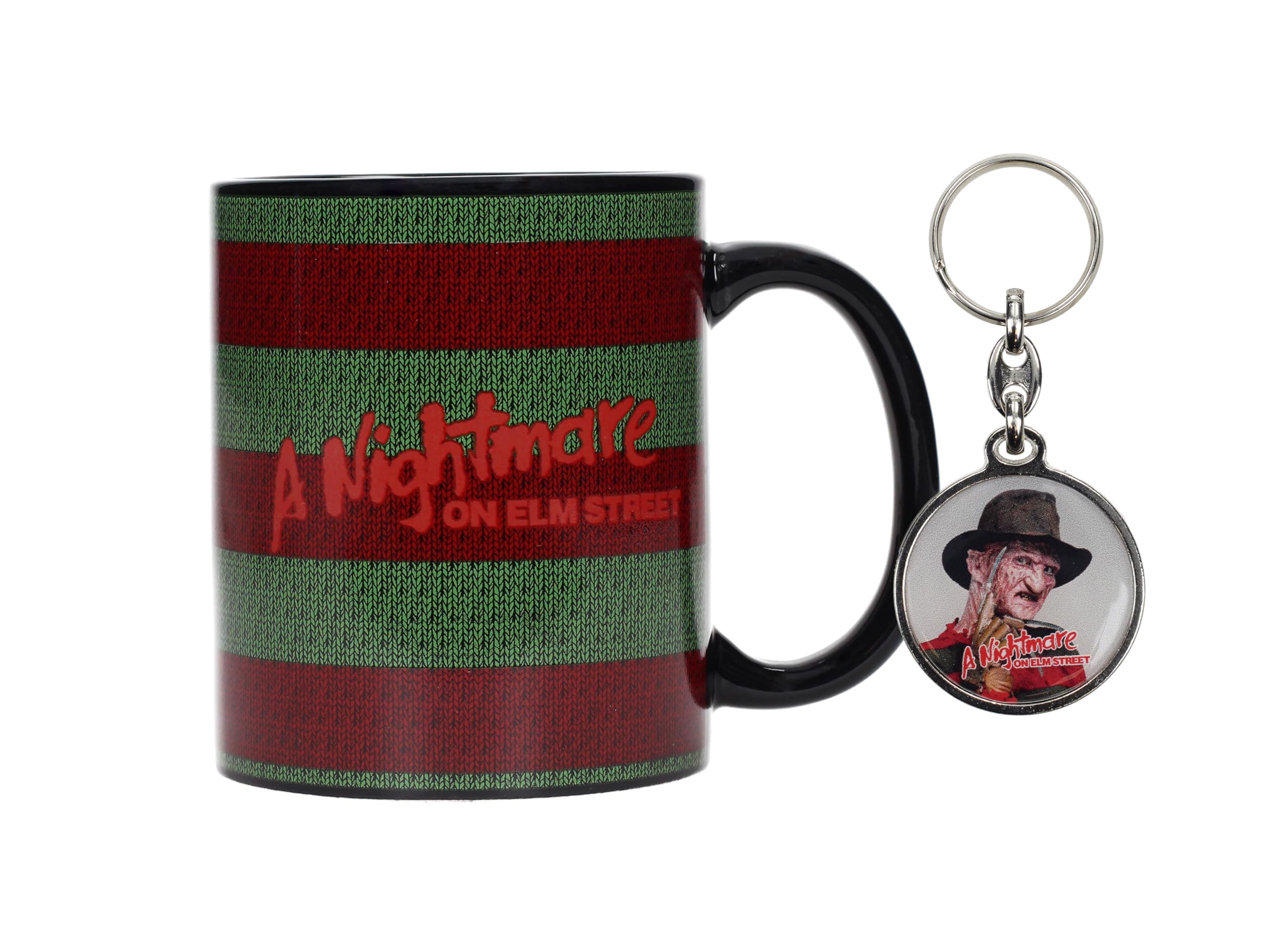 SD Toys - Freddy Colors Mug Set + Metallic Keychain Gift Nightmare on Elm Street