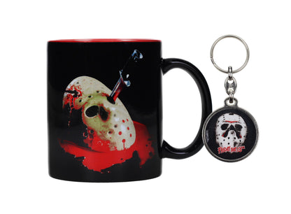 SD TOYS - Set Mug Poster Mask + Gift Keyring Metal Friday 13