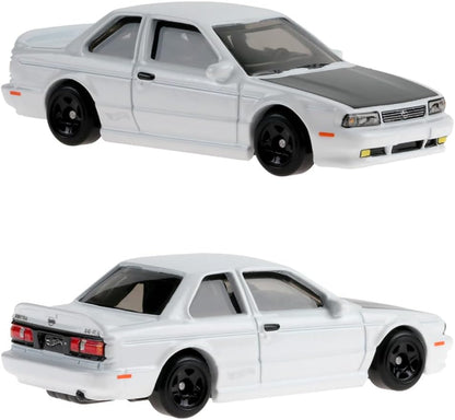 Hot Wheels Silver Series '91 Nissan Sentra SE-R  Compact Kings 5/5, 1:64 Scale Diecast Toy Vehicle