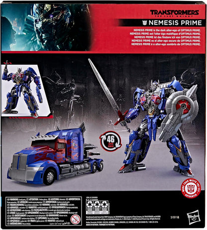Transformers Studio Series The Last Knight Leader Class Nemesis Prime Action Figure
