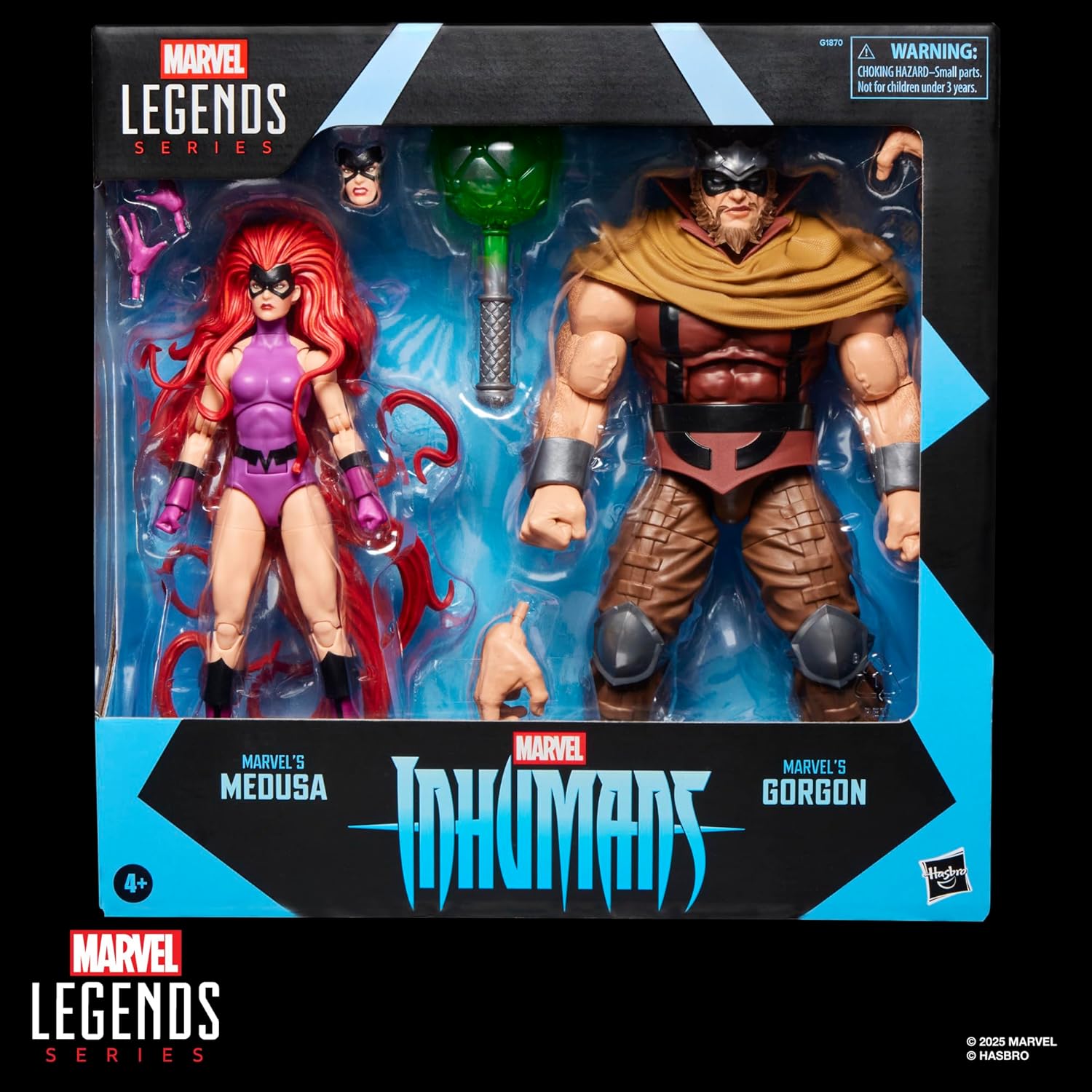 Marvel Legends Series Inhumans Marvel’s Medusa & Marvel’s Gorgon Action Figure Two-Pack