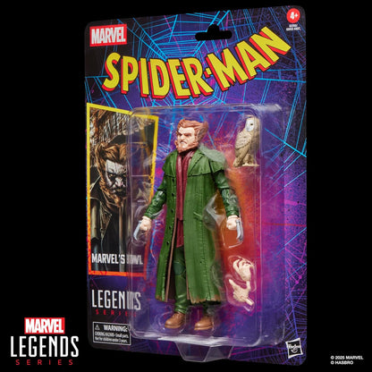 Marvel Legends Series Marvel’s Owl Retro Cardback Spider-Man Comics Action Figure