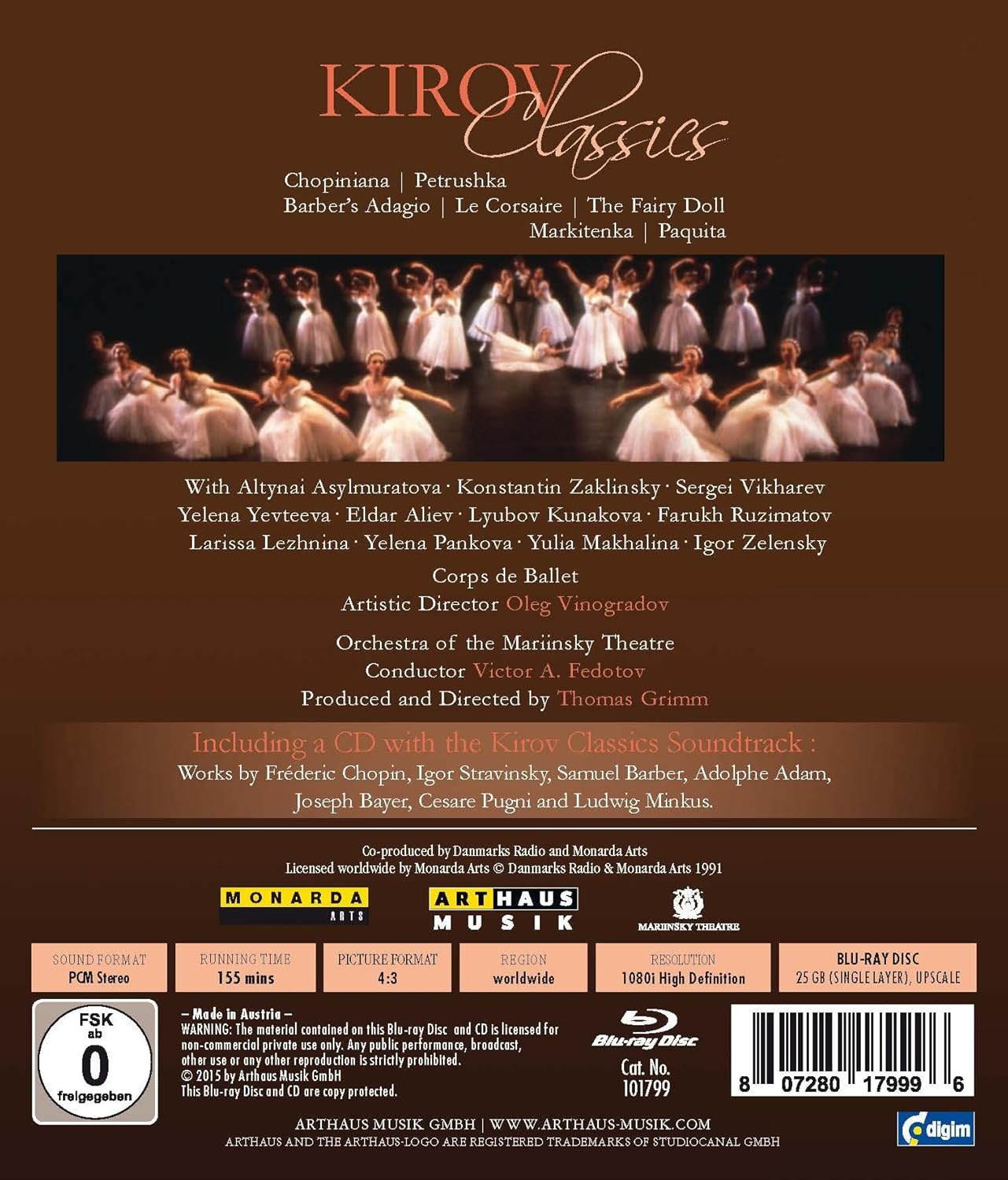 The Kirov Classics (Aufnahmen aus 7 Balletten