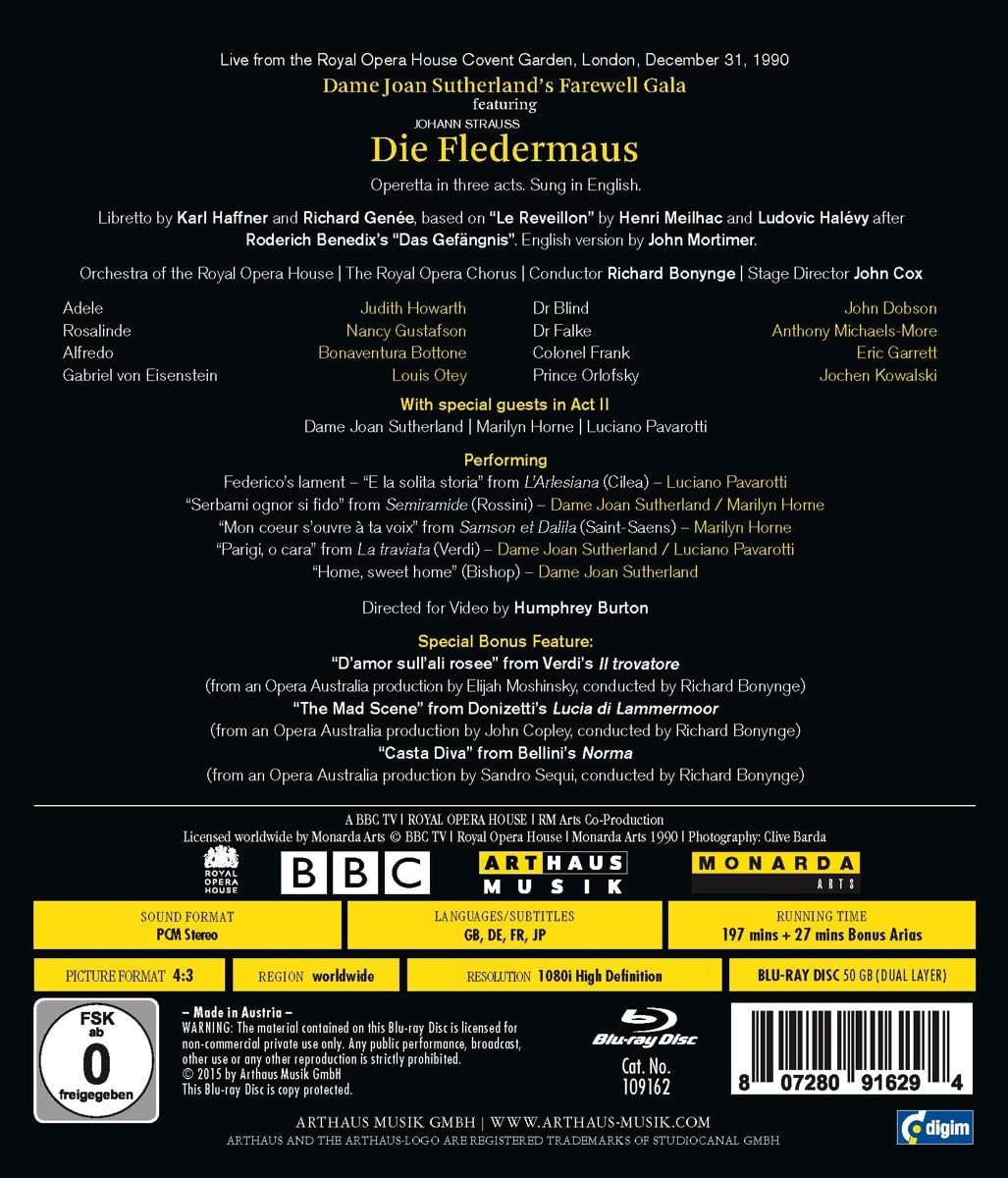 Johann Strauss: Die Fledermaus