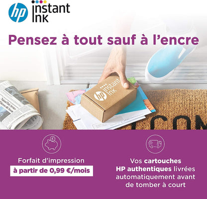HP 302 F6U65AE, Cartucho de Tinta Original Tricolor, Compatible con impresoras de inyección de tinta HP DeskJet 1110,2130,3630; ENVY 4520; OfficeJet 3830,4650,5220,5230