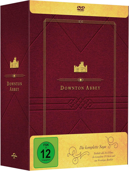 Downton Abbey - Die komplette Saga (Limited Edition: TV Serie + 3 Filme