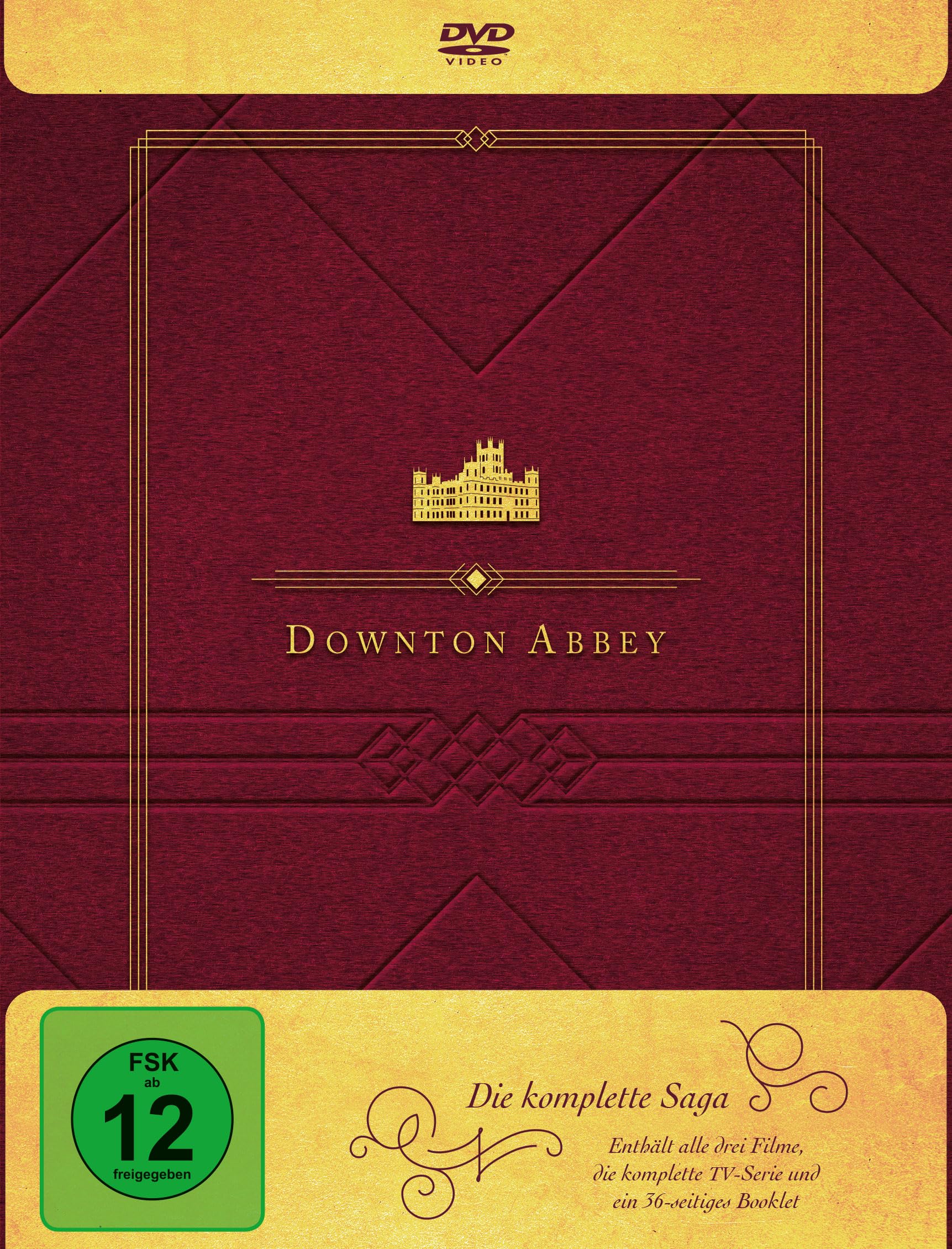 Downton Abbey - Die komplette Saga (Limited Edition: TV Serie + 3 Filme