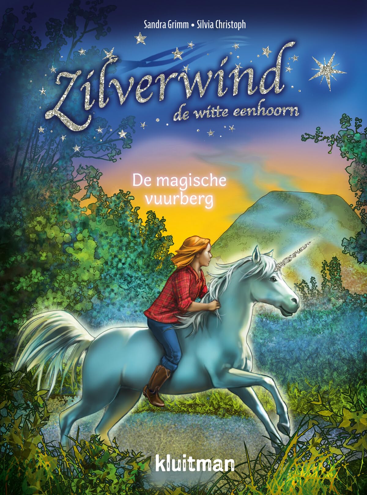 Uitgeverij Kluitman - Zilverwind de Witte Eenhoorn - De Magische Vuurberg
