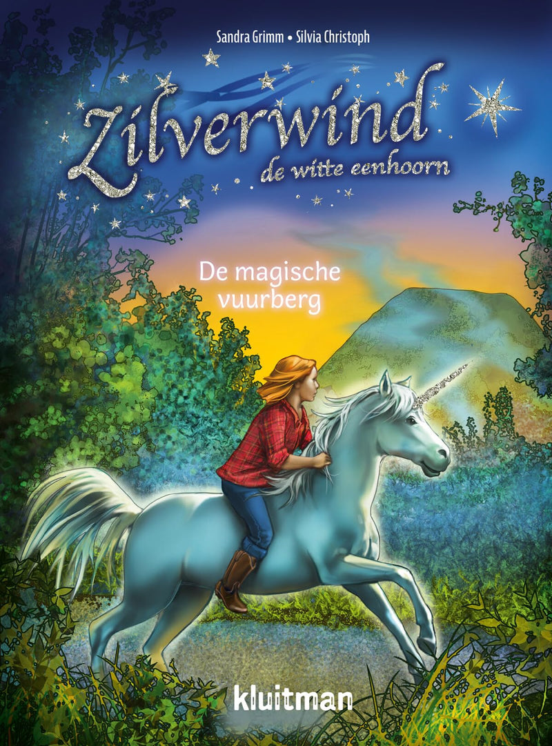 Uitgeverij Kluitman - Zilverwind de Witte Eenhoorn - De Magische Vuurberg
