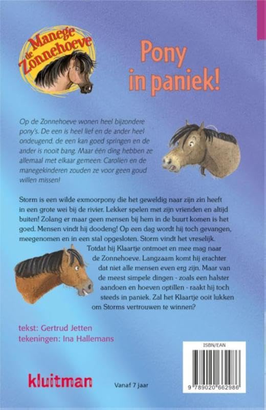Manege de Zonnehoeve Pony in paniek