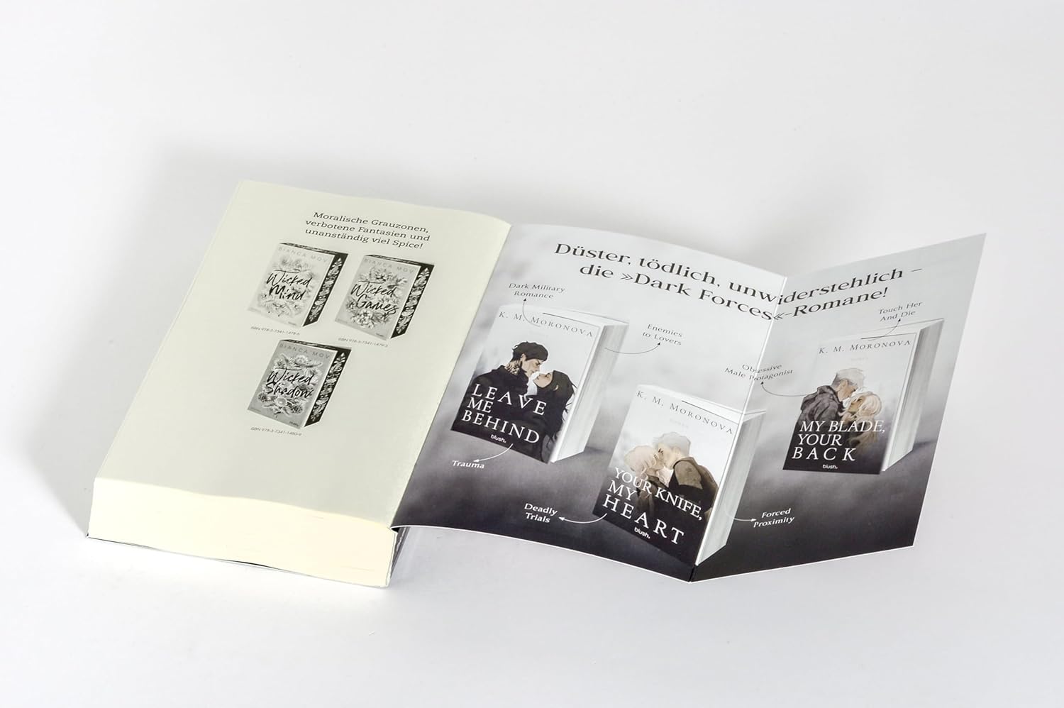 My Blade, Your Back: Roman - Der Dark-Romance-Hype endlich auf Deutsch – mit exklusivem Page Overlay in limitierter Auflage! (The Dark Forces, Band 2